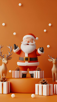Merry Santa, Sharing the Joy of the Holiday Season