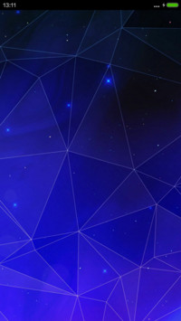 指纹，指纹解锁，炫酷星空