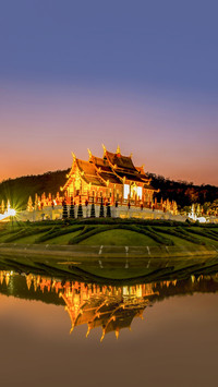 Royal pavilion ,Chiangmai Province,Thailand