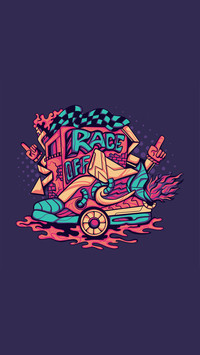 Illustration of cool sneakers
