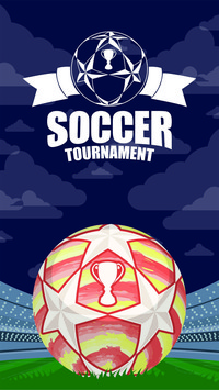 Concept of soccer ball, sport games, football match
