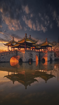 The ancient city of 6 in tang dynasty