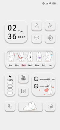 Rabbit table daily