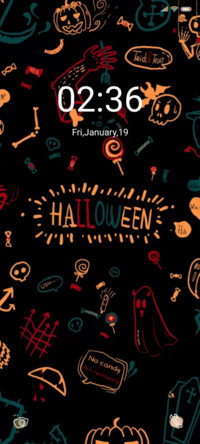 Halloween graffiti
