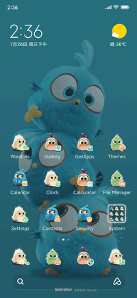 Nimble Angry Birds