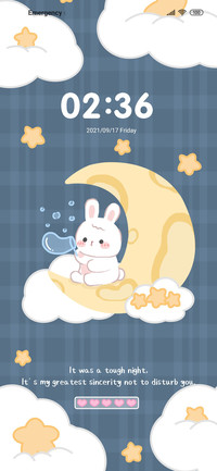 Good night bunny