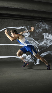 A runner 56