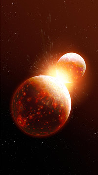 Impact of planetary impact 63