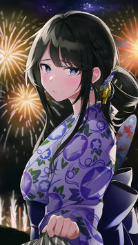 烟火美在一瞬间