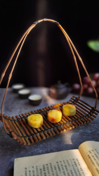 Summer snack mung bean cake 4