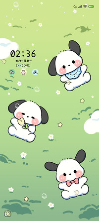 小狗快乐郊游