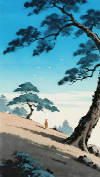 国风感壁纸-锐景创意