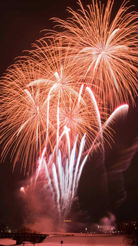 Fireworks towards the stars