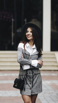 Fashionable Girl in Style