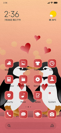 love penguin