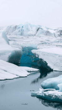 Polar glaciers