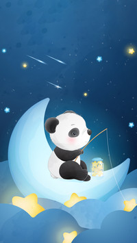 Moon and animals