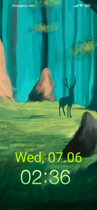 pastel deer