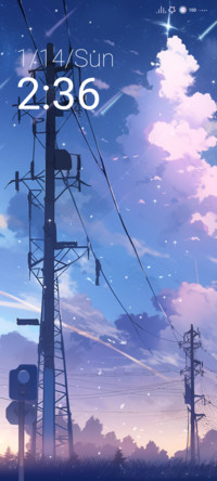 Romantic sky