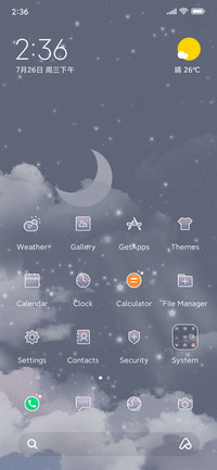 bright moon