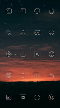 晚霞