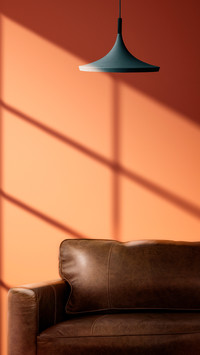 Retro living room interior design
