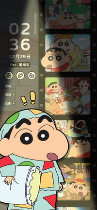 蜡笔小新 胶片滚动