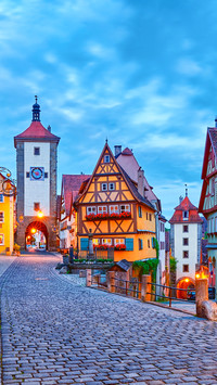 Magical Town of Rothenburg Ob Der Tauber