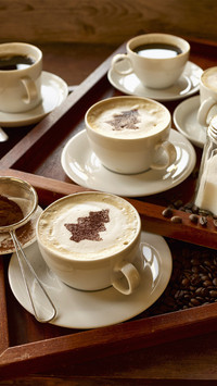 Etiquette of drinking coffee in Western food 93