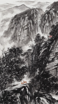 人在山水间