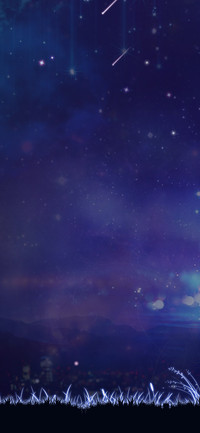 星空下的情侣 男
