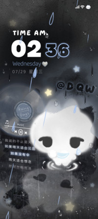 无主小猫雨天灰蒙蒙