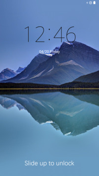 Lakes mountains