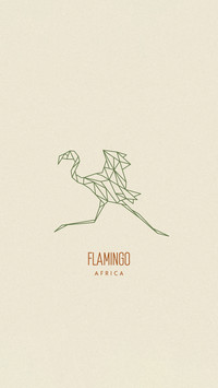 Cartoon silhouette of animals in solid colors