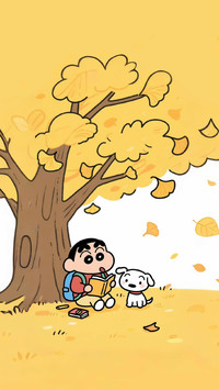 小新与小白的温馨时刻