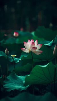 清风拂花开