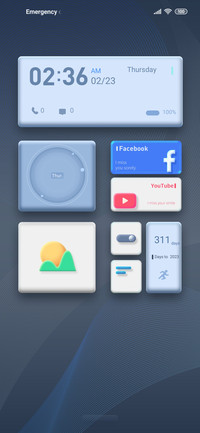 Simple Blue