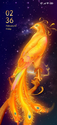 Golden Peacock