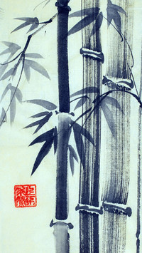 Ancient-style ink wash painting