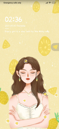 Pineapple girl