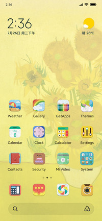 Van Gogh Sunflower