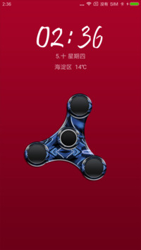 Fidget Spinner Light