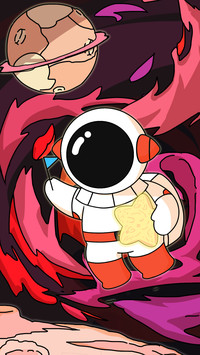 Trendy Astronaut