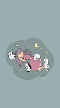 清新文艺插画-拍信图库
