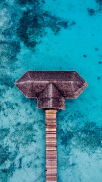 Maldives plank road