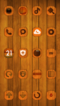 Avant-garde wooden effect