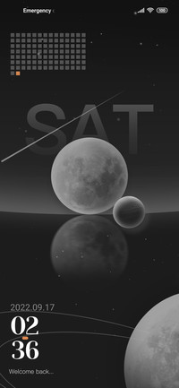 Moon mirror