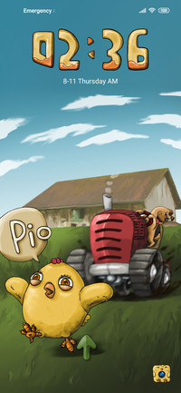 Chicken in Farm