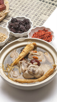 新鲜美味鸡汤