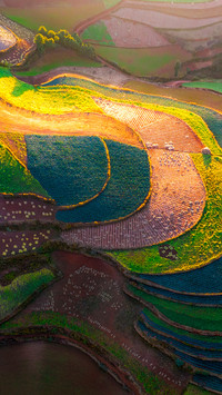 Yunnan dongchuan red soil land